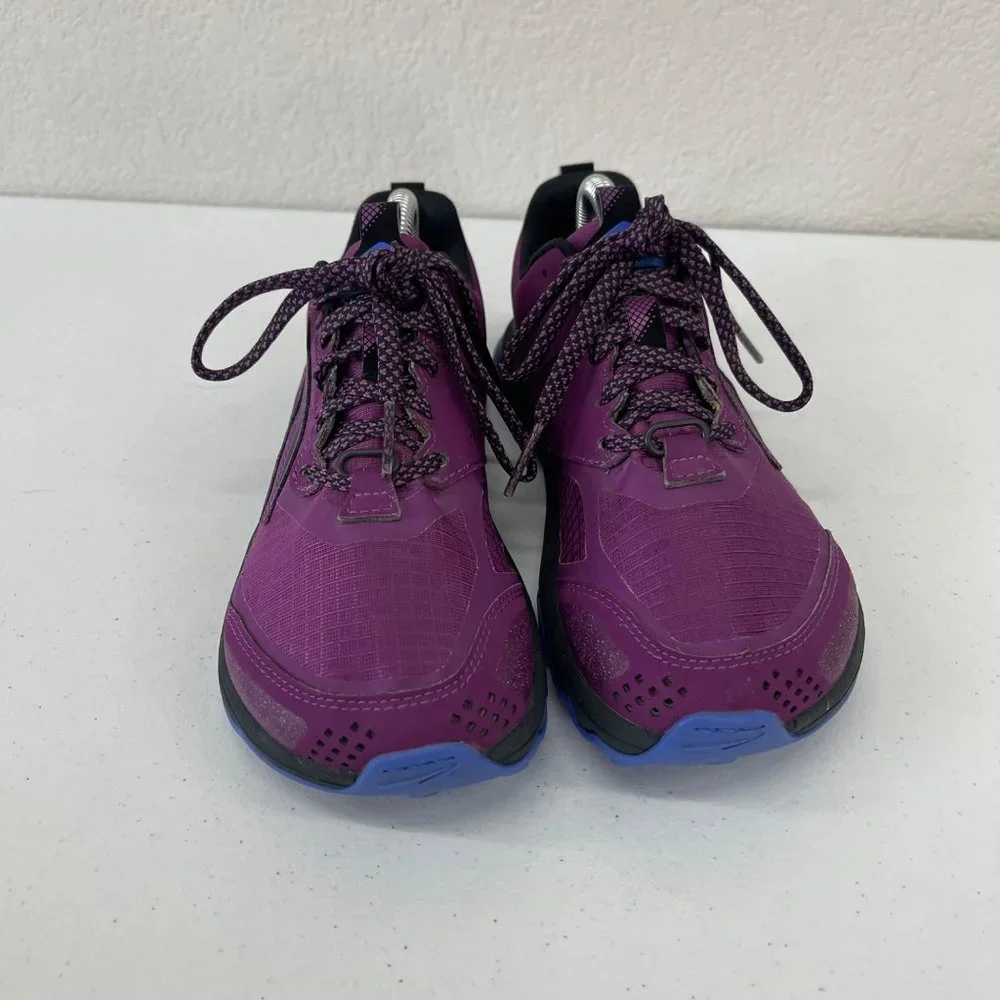 Altra Women's Purple Trail Sneakers with Blue Outsole